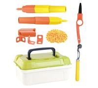 Cardboard Construction Kit | 148 Pieces Educational Safe Serrated Crease Roller, Imaginative Play Set Cardboard Building Cutter,for School Fort Castle Car Workshop Shop Crafts Making