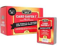 Cardboard Gold Tarjetero semirrígido, protectores de tarjetas de intercambio, aprobado por PSA para béisbol, intercambio, tarjetas deportivas, fundas para tarjetas, carpeta y caja de almacenamiento