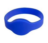 CARDCUBE MF-BAND-B Pulsera de proximidad - ID por radiofrecuencia - MF pasivo | Color azul - Alta frecuencia 13.56 MHz - Diámetr