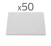 CARDCUBE RFID-CARD-50P Tarjeta de proximidad - ID por radiofrecuencia - EM pasivo | Formato CR80 - Baja frecuencia 125 kHz - Apt
