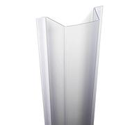 Cardea - Protector de bisagra para puerta, seguridad para niños, transparente transparente transparente Talla:Paquete de 2