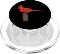 Cardenal del Norte Sentado en un árbol Lindo pájaro Tropical PopSockets PopGrip para MagSafe