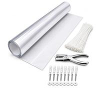 Cardenal Gates Banister Shield rollo de 15 pies transparente, Transparente, 1-Paquete De