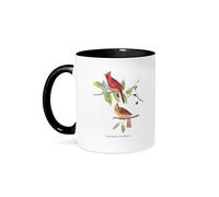 Cardenal Norteño, De John James Audubon Mug Con Asa Tazas De Cerámica Microondas Taza Para Bebidas Frías Y Calientes Oficina Espresso 330Ml