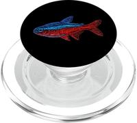 Cardenal Tetra Paracheirodon axelrodi Acuario de Agua Dulce PopSockets PopGrip para MagSafe