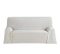 Cardenal Textil - Foulard Multiusos Saona, Plaid para Cama, Manta para Cama, Cubre Sofá, Crudo, 300 x 260 cm