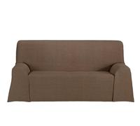 Cardenal Textil - Foulard Multiusos Saona, Plaid para Cama, Manta para Cama, Cubre Sofá, Marrón, 180 x 260 cm