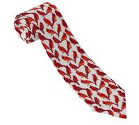 Cardenales Rojos Del Norte Corbata Delgada Clásico Mens Tie Moda Corbata Para Festivos Diariamente Accesorios