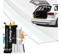 CarDesign AI Protector de borde de carga apto para VW Golf 8 VIII 2019-2027 (5 puertas compacta): juego completo con lámina protectora de pintura a medida, protección contra arañazos para