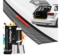 CarDesign AI Protector de parachoques apto para VW ID.7 / ID 7 2023-2028 (5 puertas sedán): juego completo con lámina protectora de pintura a medida, protección contra arañazos para