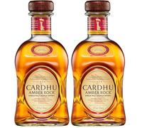 CARDHU Amber Rock, whisky escocés, con Estuche de Regalo, 700ml (Paquete de 2)