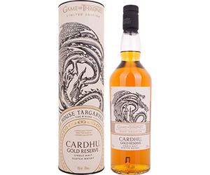 Cardhu Gold Reserve - Whisky escocés puro de malta - Edición limitada Juego de Tronos: Casa Targaryen - 700 ml