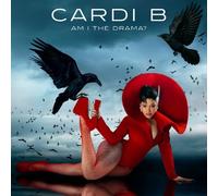 Cardi B Am I The Drama? Doble Vinilo Lp Colorido Azul Bebé Autografiado Nuevo