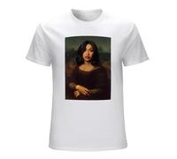 Cardi B Mona Lisa Mens T-Shirt Unisex White Top tee XXL