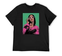 Cardi B Pop Art Cardi B Mens T-Shirt Unisex Black Top tee S
