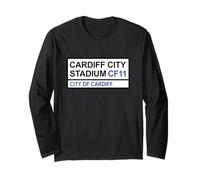 Cardiff City Stadium - Cartel de Calle icónico Manga Larga