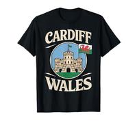 Cardiff Wales Travel City - Colección para entusiastas Camiseta