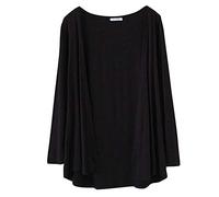 Cárdigan abierto para mujer, cárdigan ligero de verano para mujer, abrigos de verano de talla grande, camisa fina, abrigo de manga larga, cárdigan de manga larga, parte delantera abierta, ropa de