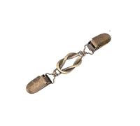 Cardigan Clip 2 piezas de clip ropa broche vintage suéter cardigan chal vestido camisa(2 bronze)