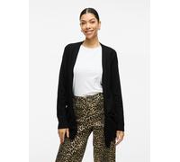 Cárdigan de punto fino Mujer Talla S. Color Negro