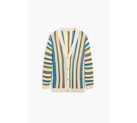Cárdigan Mujer Desigual M azul / oliva / rojo / blanco lana
