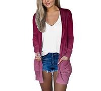 Cárdigan floral para mujer, cárdigan de gasa, cárdigan de punto de manga corta, cárdigan abierto al frente, ligero, transpirable, suave, verano, vacaciones, playa, salida de baño, traje casual