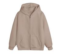 Cardigan genérico de punto de cable para hombre y tick cremallera cardigan suelto suéteres Raiders para hombres, caqui, S