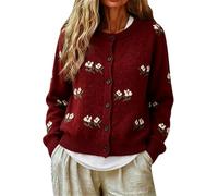 Cárdigan grueso acanalado con botones frontales para mujer | Textura de cable suave al tacto | Bolsillos laterales profundos | Silueta abierta de línea larga | Ropa de punto acogedora