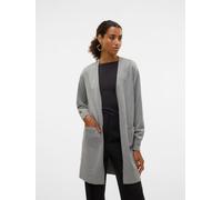 Cardigan largo de punto suelto con bolsillos de manga larga para mujer VERO MODA