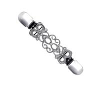 Cárdigan para mujer clip vintage suéter chal chal bufanda broche de metal pin femenino clip de moda