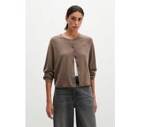 Cárdigan relajado Stone Taupe M