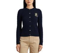 Lauren Ralph Lauren Cardigan torsadé en coton M Negro