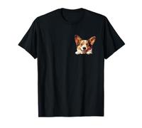 Cárdigan Welsh Corgi Dog Mom Dad New Puppy Eking Camiseta