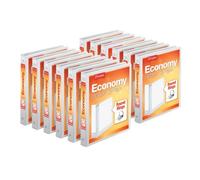 Cardinal by TOPS Products Economy Value ClearVue Round Ring Binders, Case of 12