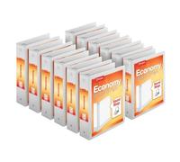 Cardinal by TOPS Products Economy Value ClearVue Round Ring Binders, Case of 12