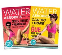 Cardio +Core VALUE-Pak THREE Dvd Disc Set: Water Aerobics w Sue, the Pool Guru