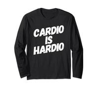 Cardio Is Hardio - Ejercicio Divertido - Runner Jogger Fitness Manga Larga