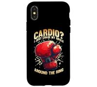 Cardio? Just Chase MY Goals Around The Ring Carcasa para iPhone X/XS