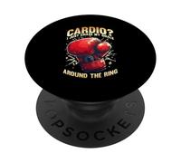 Cardio? Just Chase MY Goals Around The Ring PopSockets PopGrip Adhesivo
