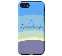 cardiogram Sailing Yachting Marineros Barco vela Navegando Carcasa para iPhone SE (2020) / 7 / 8