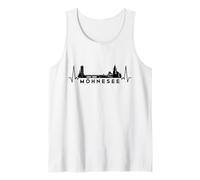 Cardiogram Skyline Alemania MÖHNESEE Camiseta sin Mangas