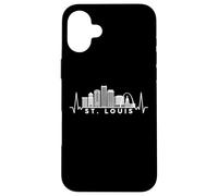 Cardiogram Skyline USA St. Louis Carcasa para iPhone 16 Plus