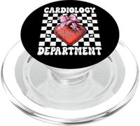 Cardiología Enfermera Cardiaca VICU UCI CICU Niña PopSockets PopGrip para MagSafe