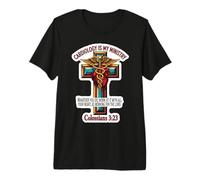 Cardiólogo Cristiano Doctor Cardiología Es Mi Ministerio MD Camiseta Premium