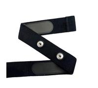 CARDIOSPORT - Correa de pecho para monitor de frecuencia cardíaca, cinturón con sensor de frecuencia cardíaca compatible con Polar H7, H9, H10, Wahoo TICKR, color negro, talla S - L.