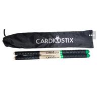 CardioStix - Baquetas de madera de nogal americano de alta calidad con doble agarre, para ejercicios y entrenamientos, antideslizantes, 21,6 g