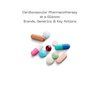 Cardiovascular Pharmacotherapy at a Glance: Brands, Generics & Key Actions