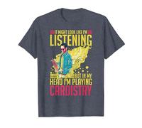 Cardistry Magic Juego de Cartas Trucos de Entrenamiento de Artistas callejeros Camiseta, Hombre, Azul Jaspeado, 5XL