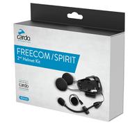Cardo Freecom/Spirit HD Segundo juego de expansión de casco, negro para Hombres