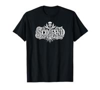 Cardo Celta Adornado con Letras escocesas Camiseta